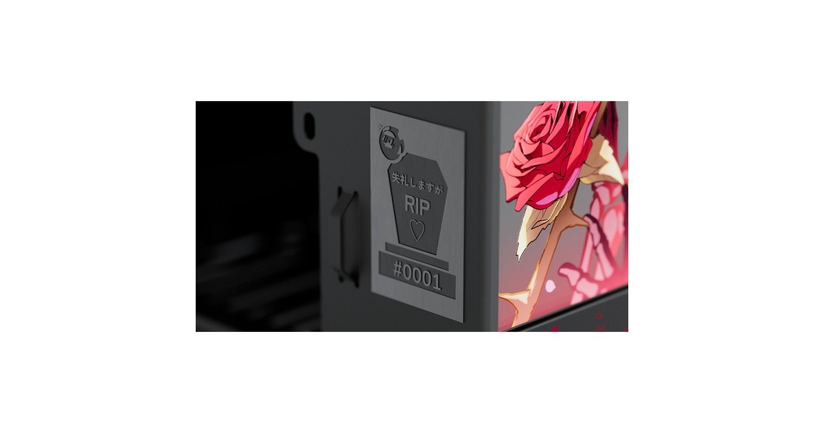 HYTE Y40 Mori Calliope Bundle, Tower-Gehäuse(mehrfarbig, Limited Edition, Tempered Glass)