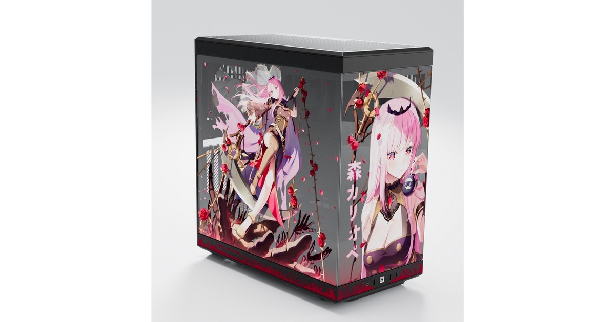 HYTE Y40 Mori Calliope Bundle, Tower-Gehäuse(mehrfarbig, Limited Edition, Tempered Glass)