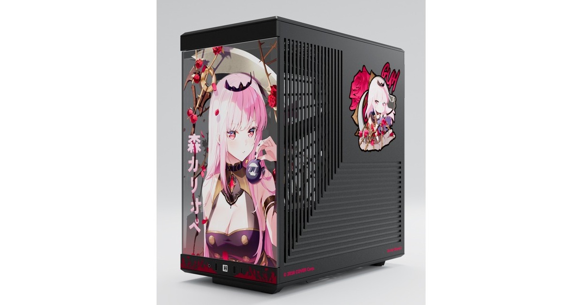 HYTE Y40 Mori Calliope Bundle, Tower-Gehäuse(mehrfarbig, Limited Edition, Tempered Glass)