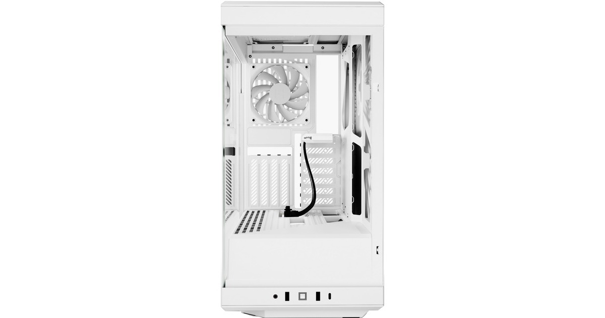 HYTE Y40 Snow White, Tower-Gehäuse(weiß, Tempered Glass)