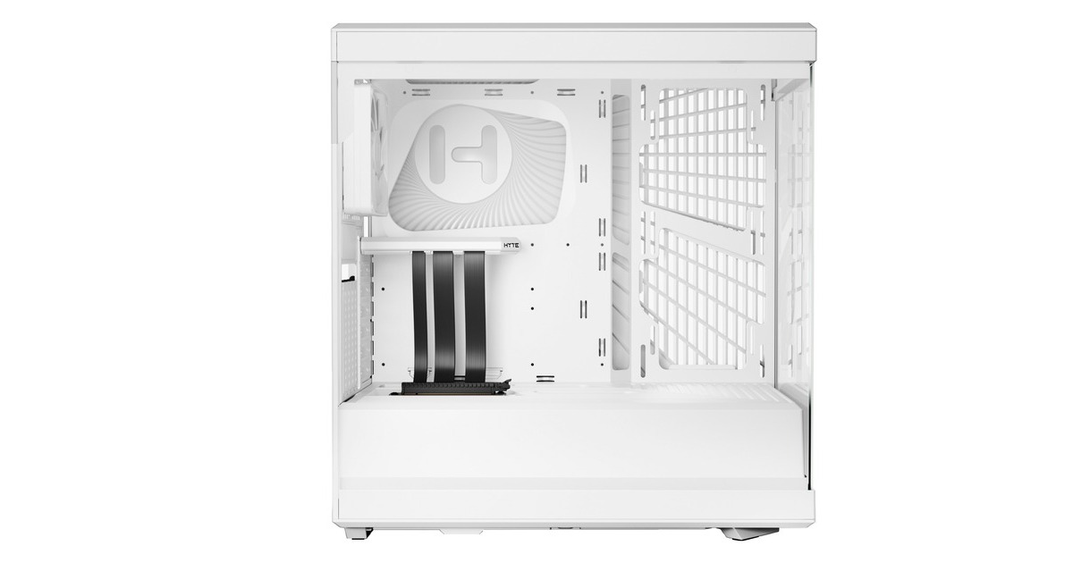 HYTE Y40 Snow White, Tower-Gehäuse(weiß, Tempered Glass)