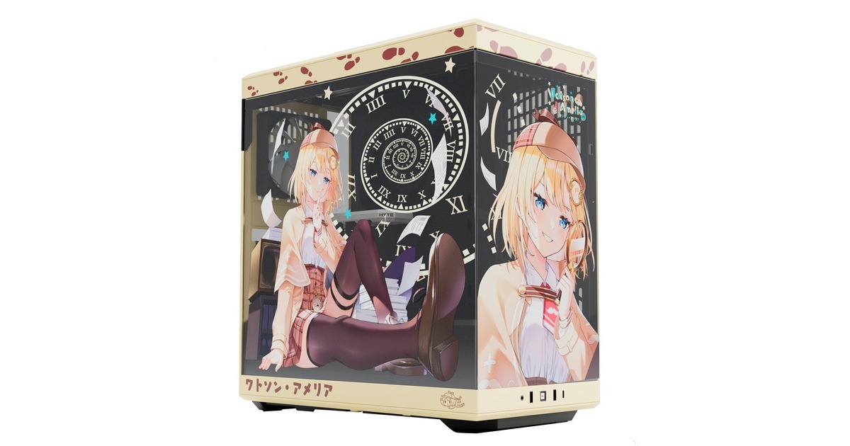 HYTE Y40 Watson Amelia Bundle, Tower-Gehäuse(mehrfarbig,Limited Edition, Tempered Glass)