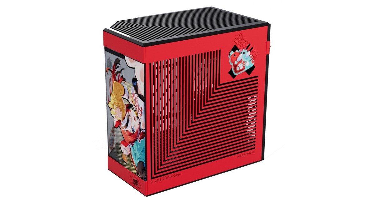 HYTE Y60 HAKOS BAELZ CASE BUNDLE, Tower-Gehäuse(rot/schwarz, Limited Edition, inkl. Mauspad: 800 mm x 380 mm)