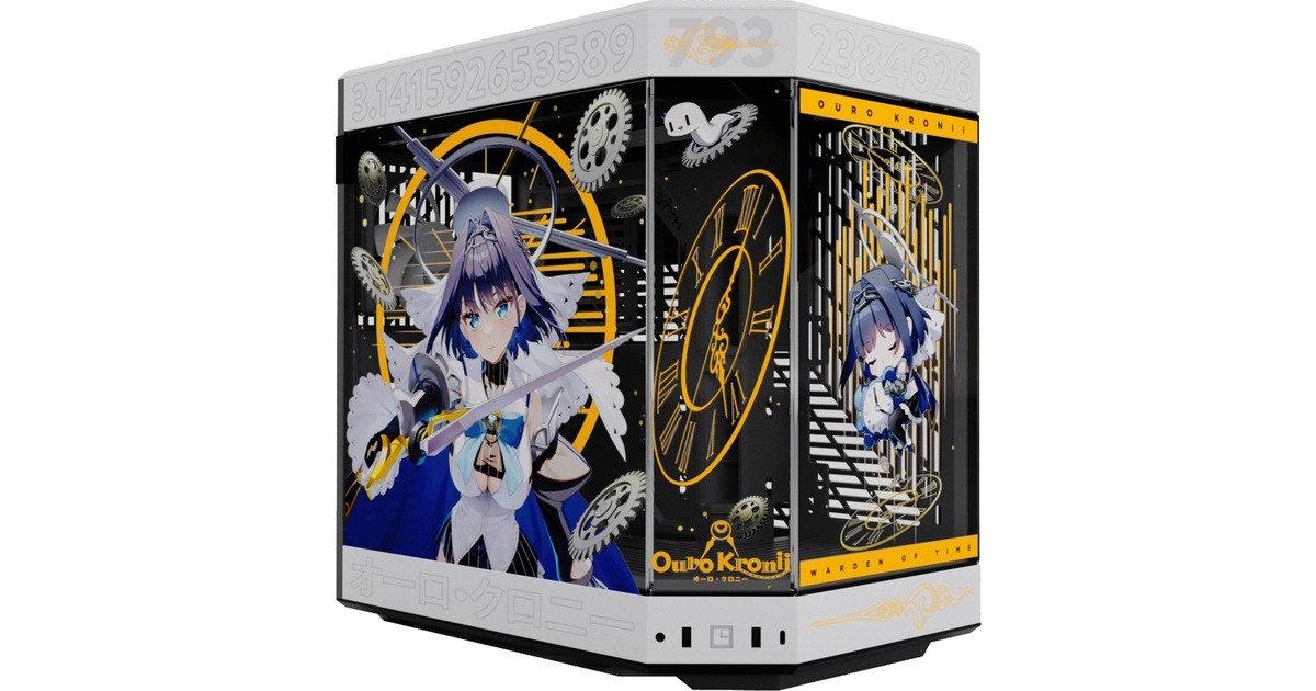 HYTE Y60 Ouro Kronii Mat Bundle, Tower-Gehäuse(Tempered Glass, inkl. Mauspad: 800 mm x 380 mm)