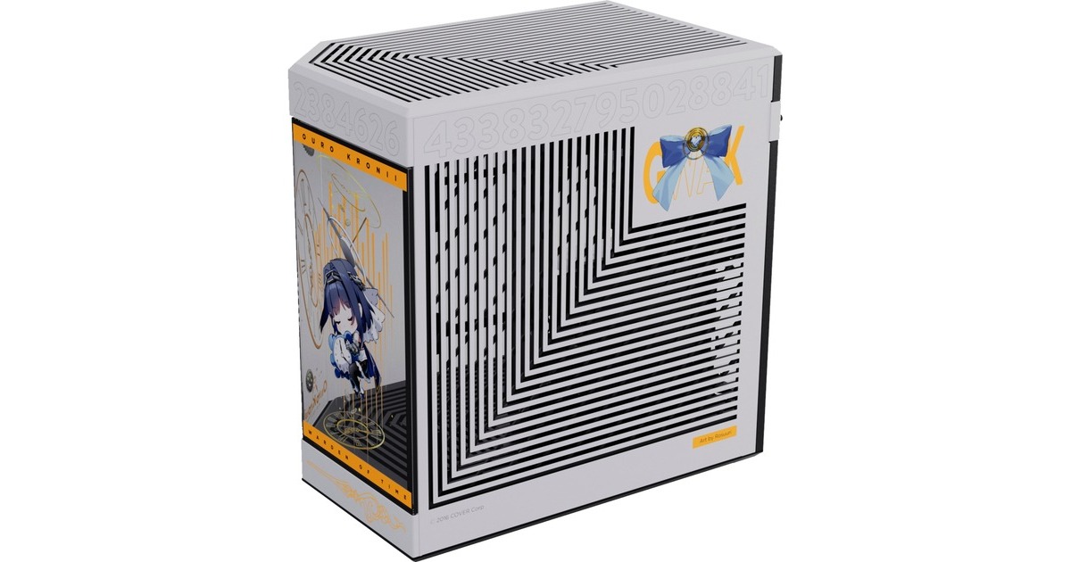 HYTE Y60 Ouro Kronii Mat Bundle, Tower-Gehäuse(Tempered Glass, inkl. Mauspad: 800 mm x 380 mm)