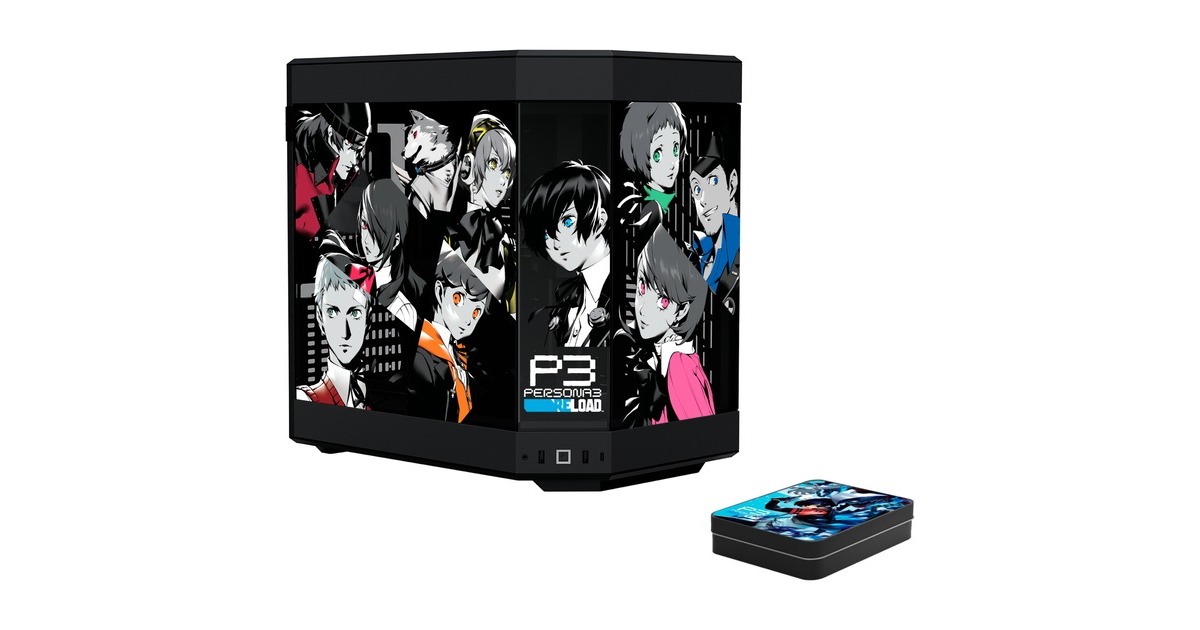 HYTE Y60 Persona 3 Reload Bundle, Tower-Gehäuse(mehrfarbig, Tempered Glass)