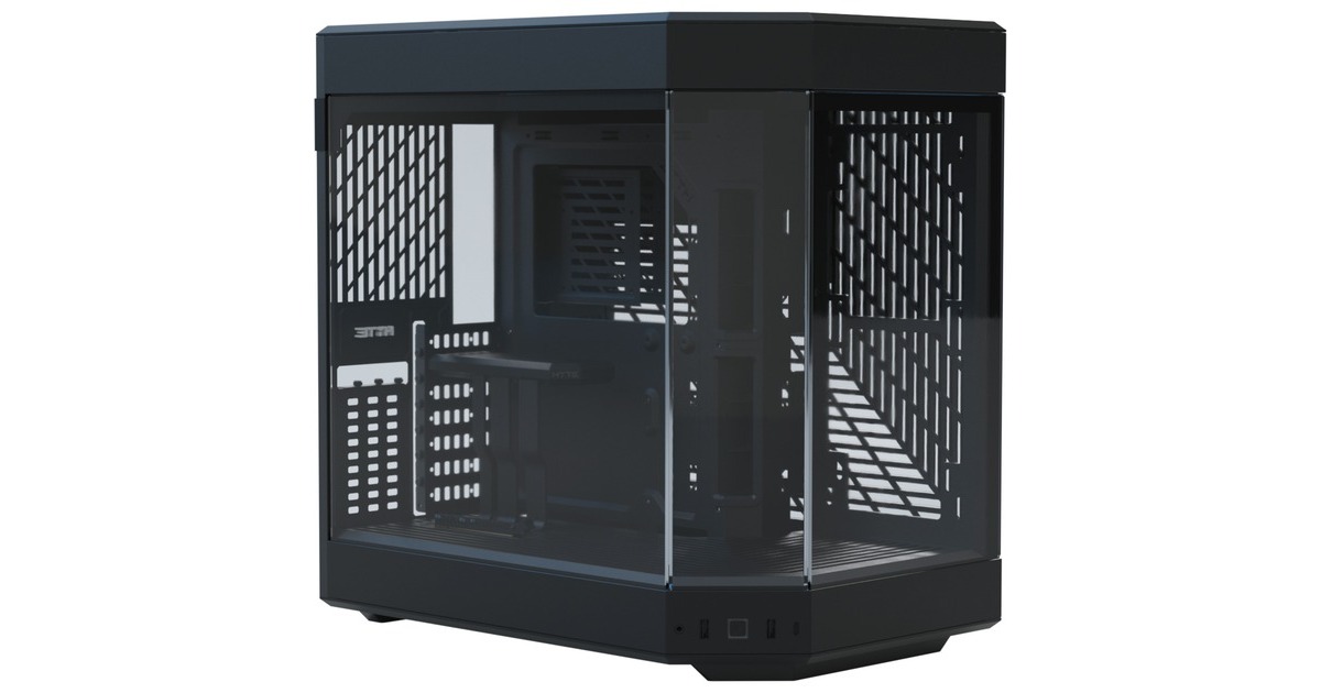 HYTE Y60, Tower-Gehäuse(schwarz, Tempered Glass)
