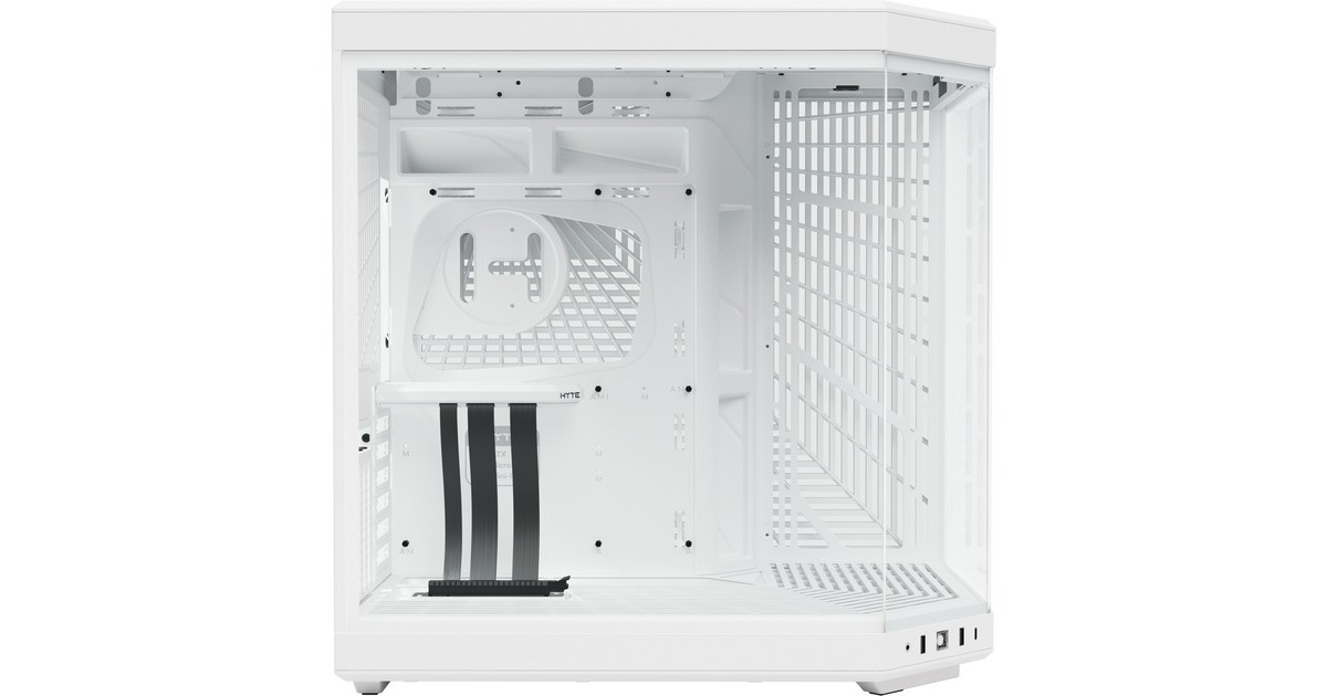 HYTE Y70 Snow White, Tower-Gehäuse(weiß, Tempered Glass)