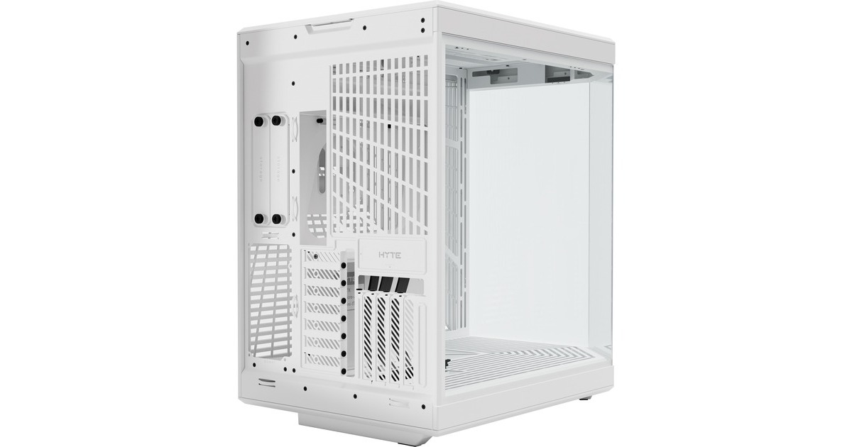 HYTE Y70 Snow White, Tower-Gehäuse(weiß, Tempered Glass)