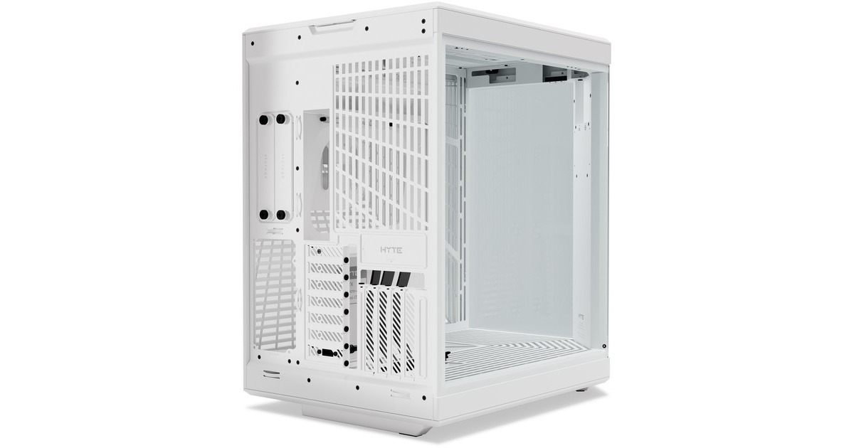 HYTE Y70 Touch Snow White, Tower-Gehäuse(weiß, Tempered Glass)
