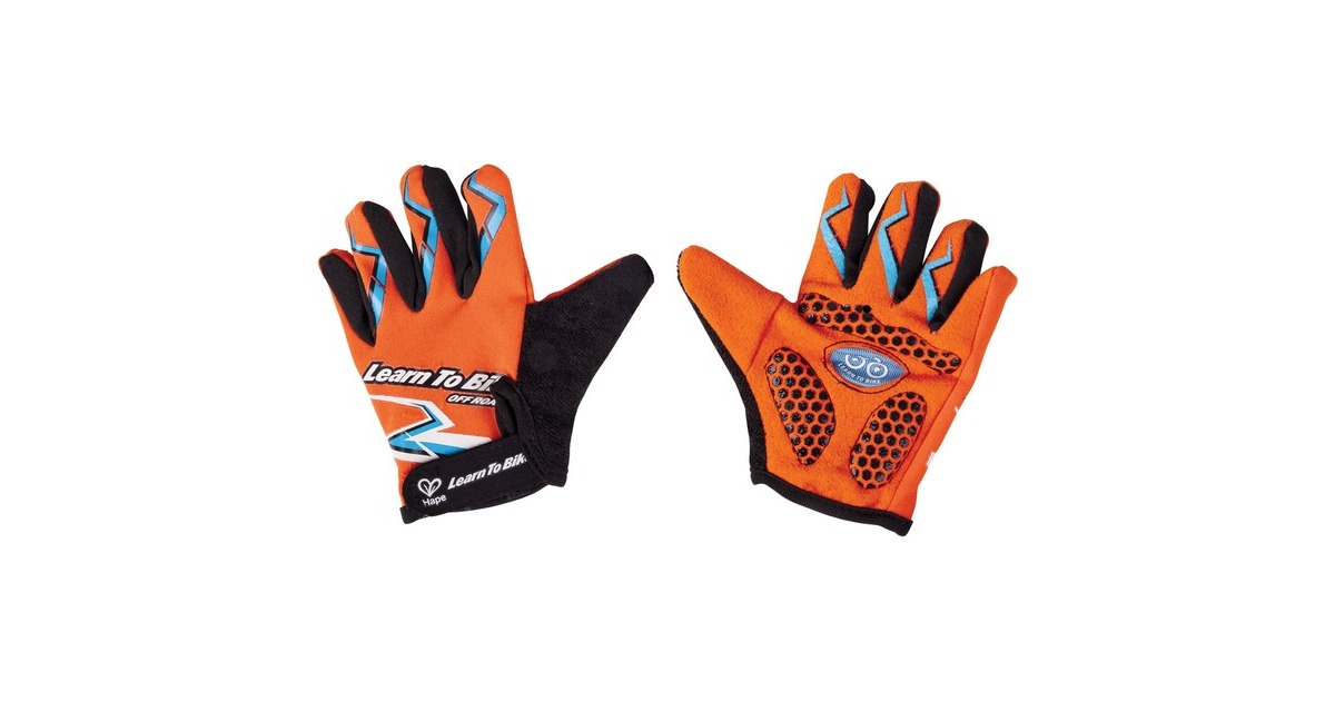 Hape Cross Racing Handschuhe M(orange/schwarz, Größe M)