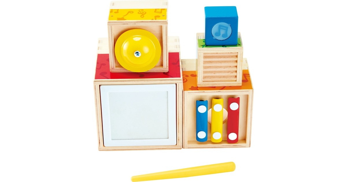 Hape Musik-Stapelwürfel, Musikspielzeug
