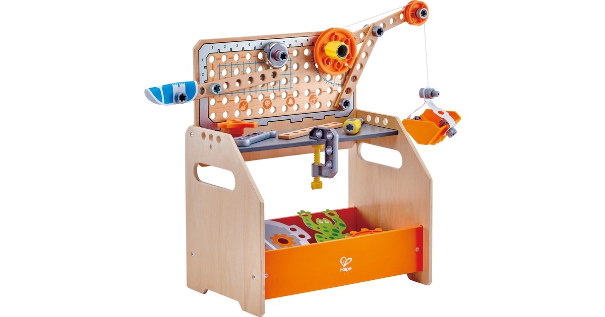 Hape Tüftler-Arbeitstisch, Kinderwerkzeug