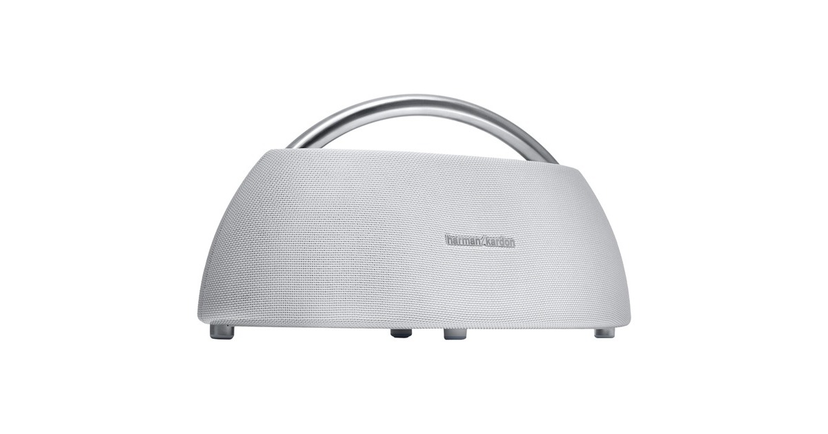 Harman/Kardon Go + Play, Lautsprecher(weiß, Bluetooth, Klinke)
