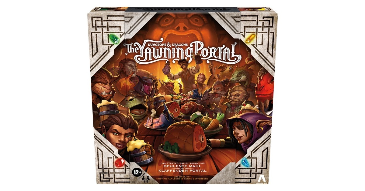 Hasbro Avalon Hill Dungeons & Dragons - The Yawning Portal (deutsche Ausgabe), Brettspiel