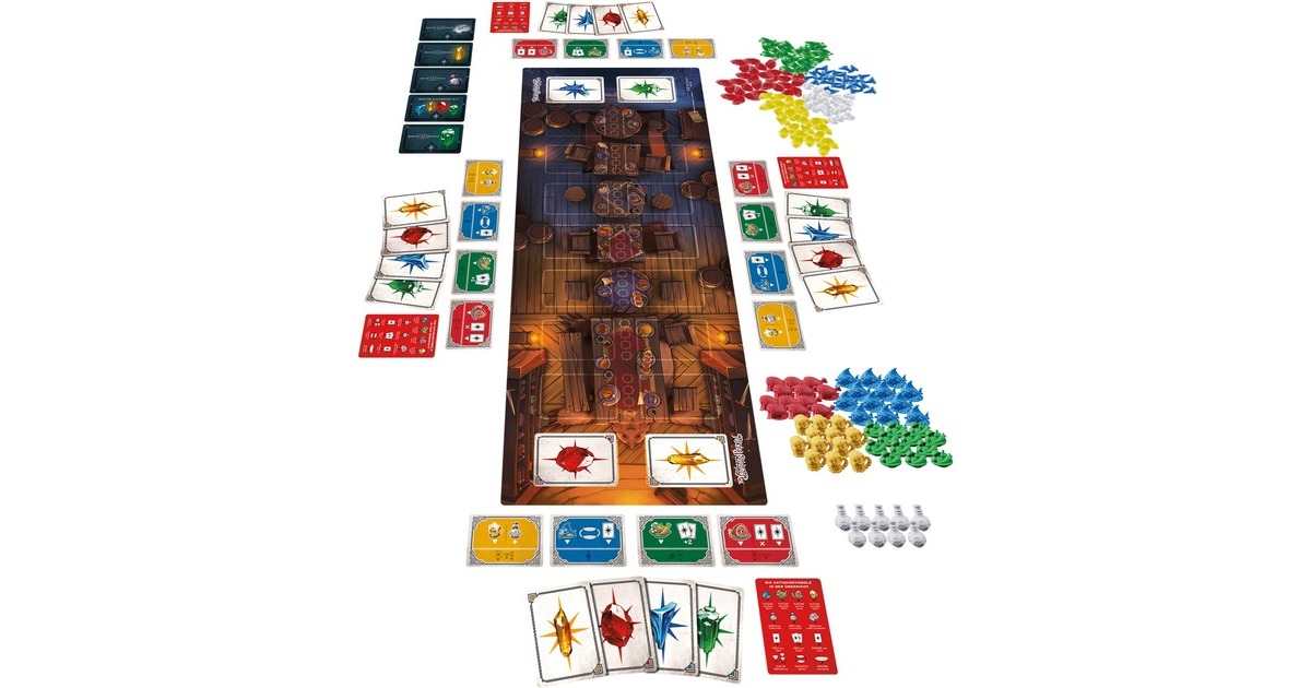 Hasbro Avalon Hill Dungeons & Dragons - The Yawning Portal (deutsche Ausgabe), Brettspiel