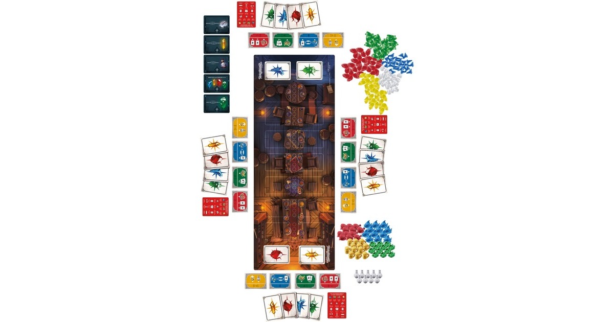 Hasbro Avalon Hill Dungeons & Dragons - The Yawning Portal (deutsche Ausgabe), Brettspiel