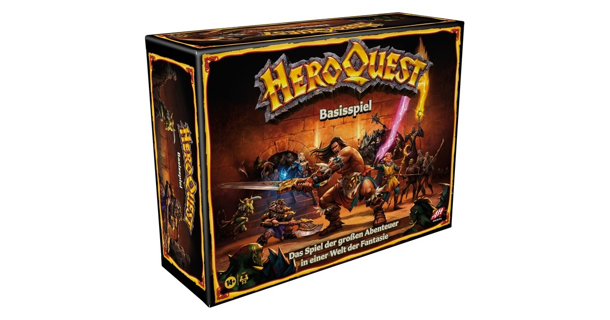 Hasbro Avalon Hill HeroQuest, Brettspiel(Basisspiel) Hasbro Avalon Hill HeroQuest, Brettspiel(Basisspiel)