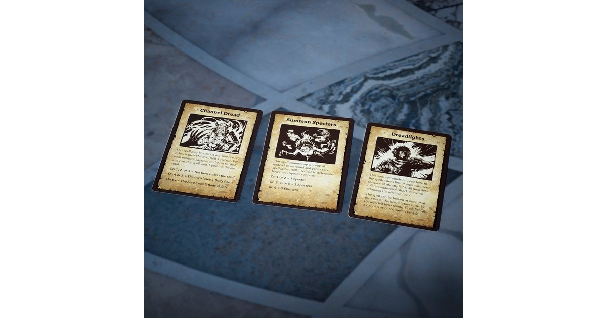 Hasbro Avalon Hill HeroQuest - Der Mond des Schreckens Abenteuerpack, Brettspiel(Erweiterung)