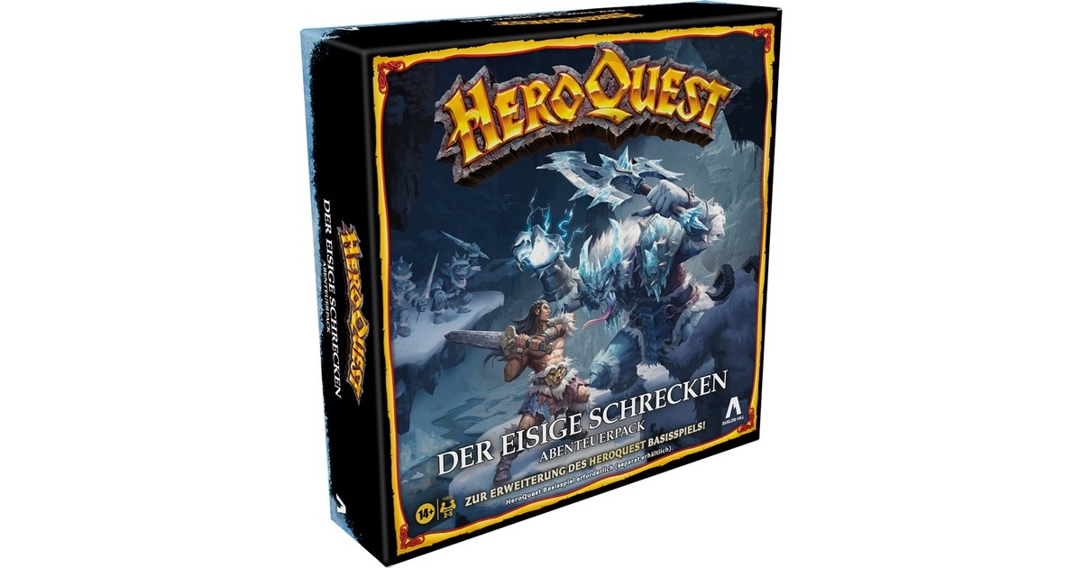 Hasbro Avalon Hill HeroQuest - Der eisige Schrecken, Brettspiel(Erweiterung) Hasbro Avalon Hill HeroQuest - Der eisige Schrecken, Brettspiel(Erweiterung)