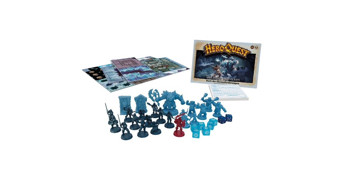 Hasbro Avalon Hill HeroQuest - Der eisige Schrecken, Brettspiel(Erweiterung)