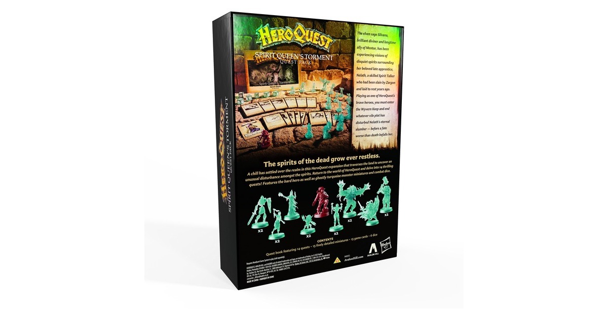 Hasbro Avalon Hill HeroQuest - Die Geisterkönigin, Brettspiel(Erweiterung)