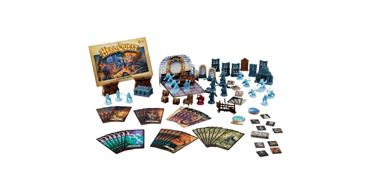 Hasbro Avalon Hill HeroQuest - Die Spiegelmagierin Abenteuerpack, Brettspiel(Erweiterung)