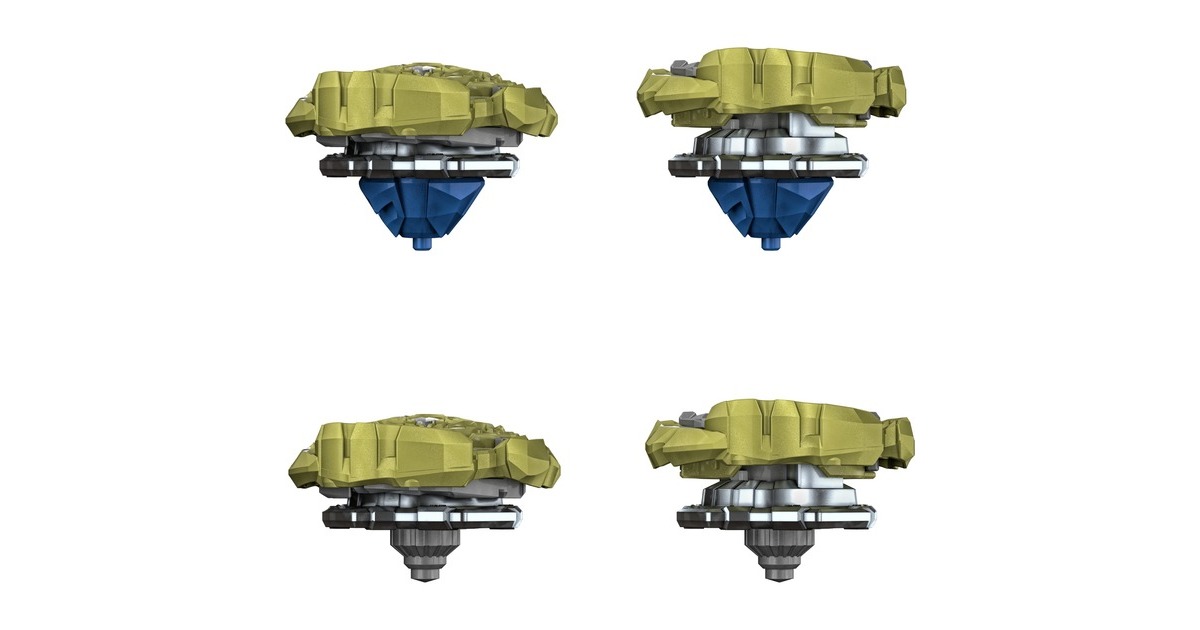 Hasbro Beyblade Burst QuadDrive Cyclone Belfyre F7 und Berserk Balderov B7, Geschicklichkeitsspiel