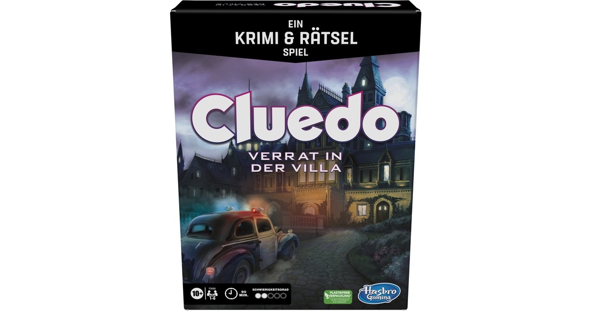 Hasbro Cluedo Verrat in der Villa, Brettspiel