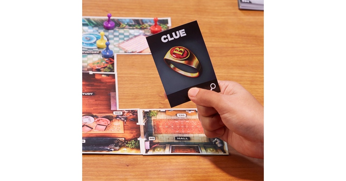 Hasbro Cluedo Verrat in der Villa, Brettspiel
