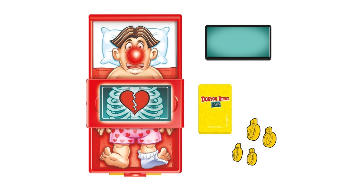 Hasbro Doktor Bibber Röntgen Spaß, Brettspiel