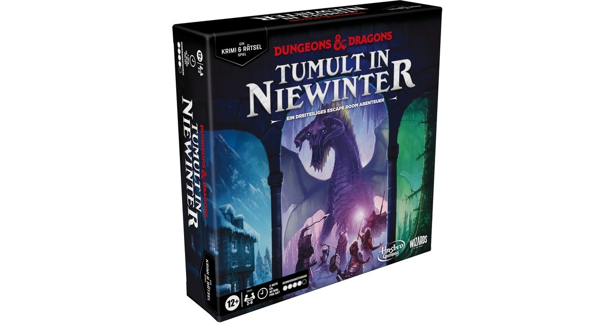 Hasbro Dungeons & Dragons - Tumult in Niewinter, Brettspiel