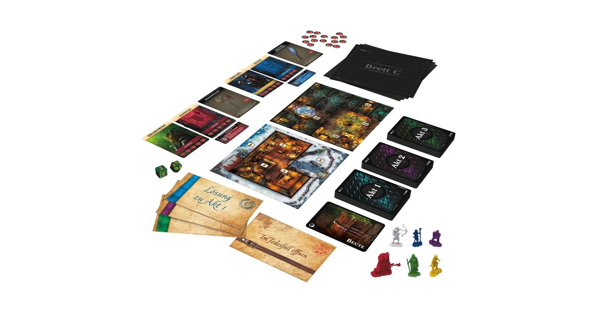 Hasbro Dungeons & Dragons - Tumult in Niewinter, Brettspiel