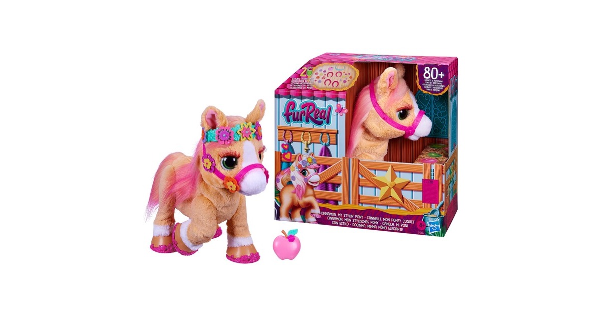 Hasbro FurReal Cinnamon My Stylin Pony, Kuscheltier