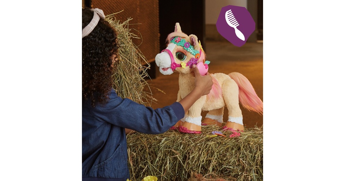 Hasbro FurReal Cinnamon My Stylin Pony, Kuscheltier