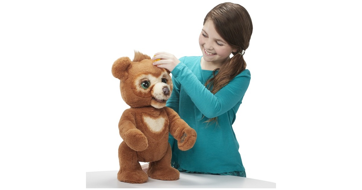 Hasbro FurReal Cubby, mein Knuddelbär, Kuscheltier(braun/creme, Outlet)