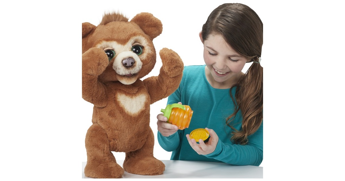 Hasbro FurReal Cubby, mein Knuddelbär, Kuscheltier(braun/creme, Outlet)