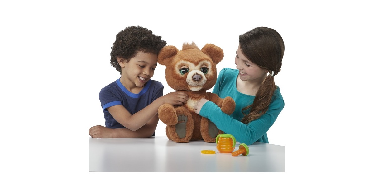 Hasbro FurReal Cubby, mein Knuddelbär, Kuscheltier(braun/creme, Outlet)