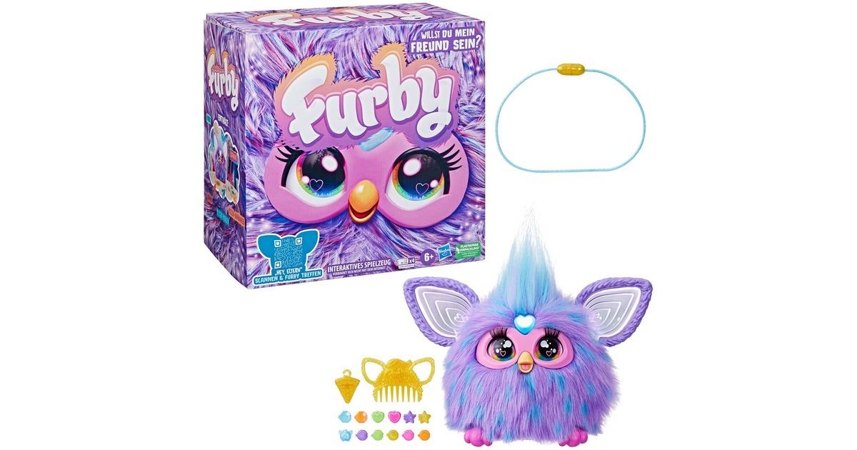 Hasbro Furby, Kuscheltier(lila)