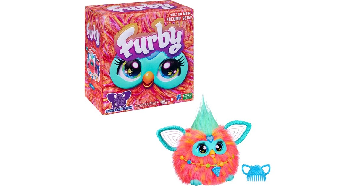 Hasbro Furby, Kuscheltier(orange)