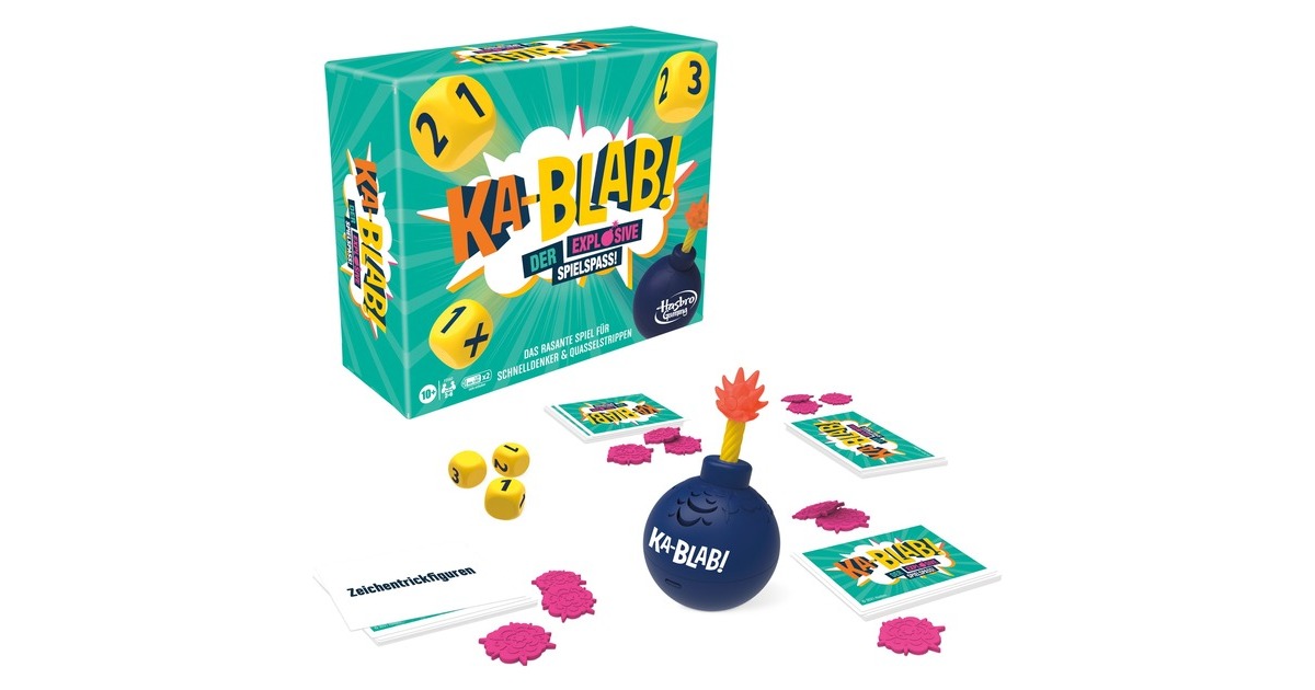 Hasbro Ka-Blab!, Kartenspiel