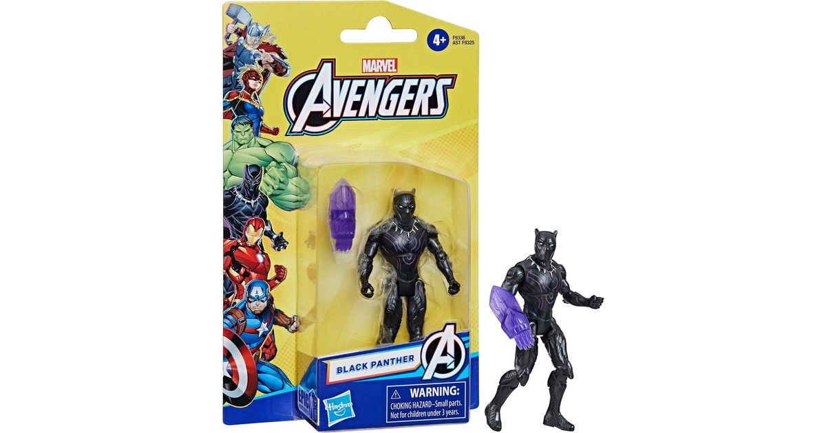 Hasbro Marvel Avengers Epic Hero Series Black Panther, Spielfigur