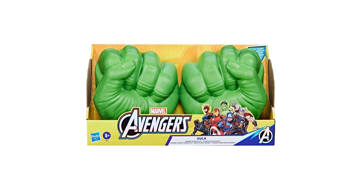 Hasbro Marvel Avengers Hulk Gamma-Schmetterfäuste, Rollenspiel(grün)