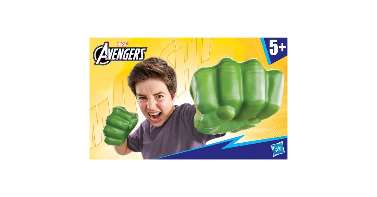 Hasbro Marvel Avengers Hulk Gamma-Schmetterfäuste, Rollenspiel(grün)