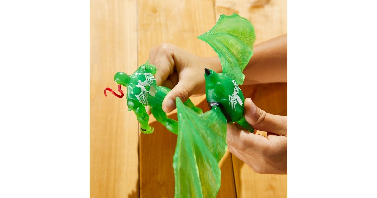 Hasbro Marvel Epic Hero Series Green Symbiote Flügel Splasher, Spielfigur(grün)