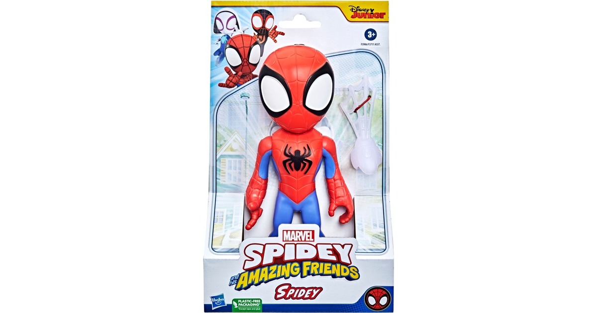 Hasbro Marvel Spidey and His Amazing Friends - Supergroße Spidey Actionfigur, Spielfigur