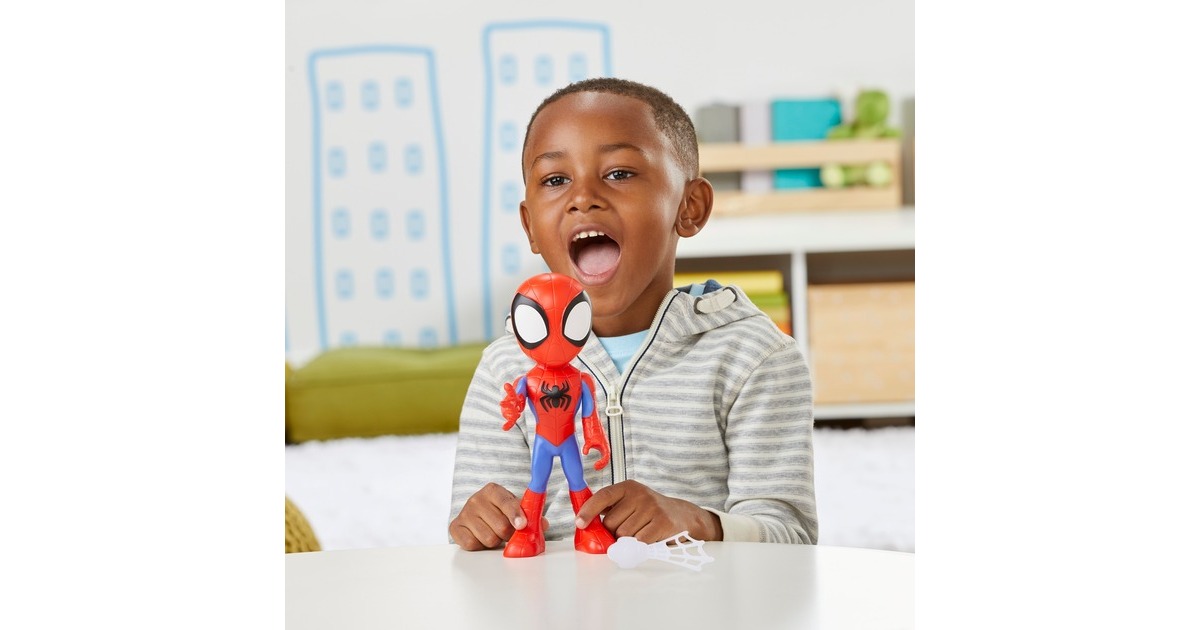 Hasbro Marvel Spidey and His Amazing Friends - Supergroße Spidey Actionfigur, Spielfigur