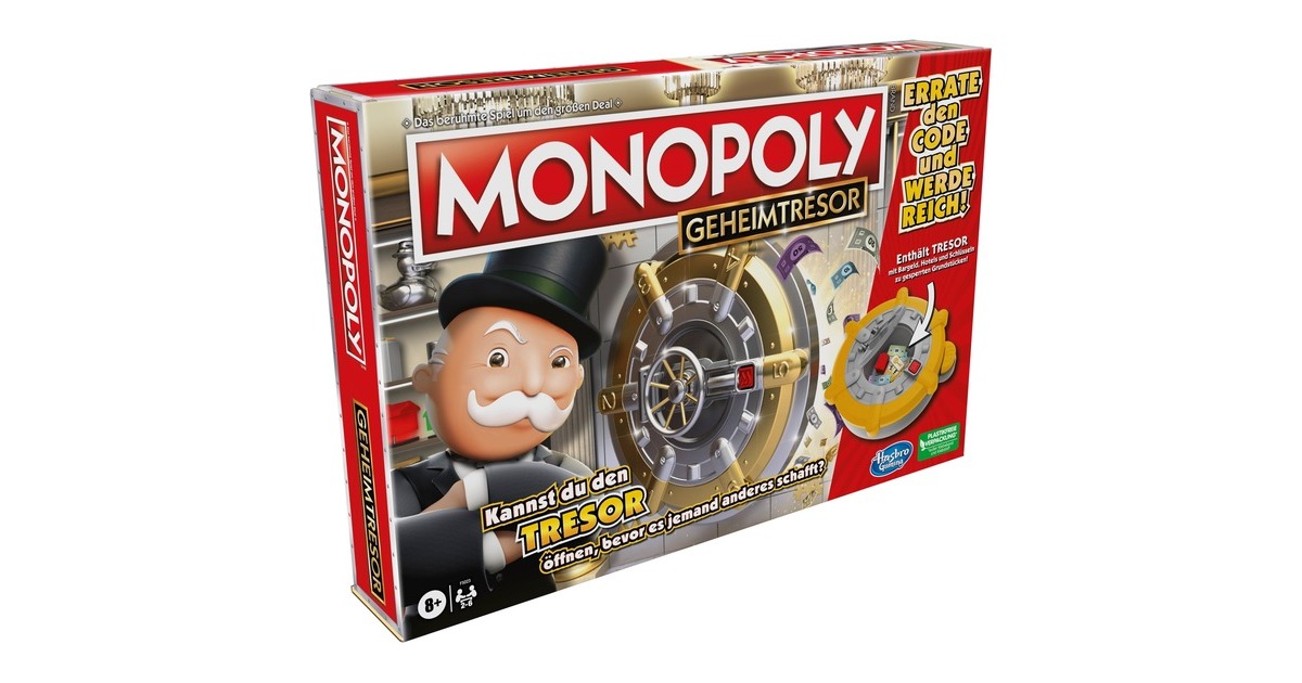 Hasbro Monopoly Geheimtresor, Brettspiel