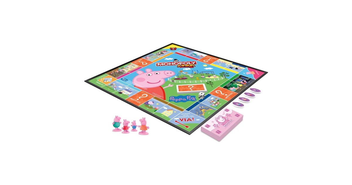 Hasbro Monopoly Junior: Peppa Wutz, Brettspiel