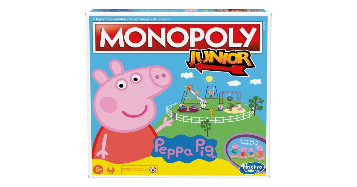 Hasbro Monopoly Junior: Peppa Wutz, Brettspiel